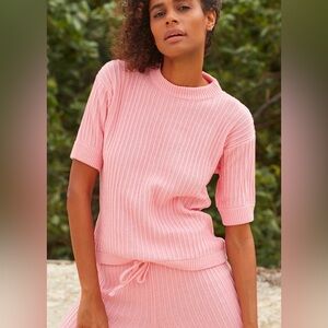 Rue Stiic Pamela Knit Tee - Pink